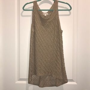 Tan tank. Worn once